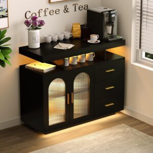 Sideboard buffet cabinet with storage