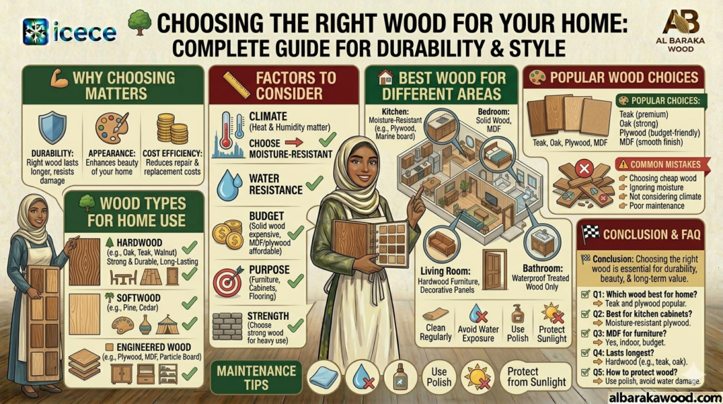 👉 choosing the right wood for home interior design