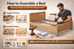 how to assemble a bed step by step